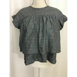 Caleigh Clover Short Sleeve Babydoll top